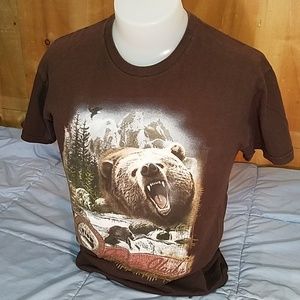 Ferocious hungry bear shirt. Juneau AK shirt.